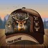 BlueJose Collab Artist Deer Hunting Multicolor Personalized Cap