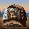 BlueJose Collab Artist Deer Hunting Multicolor Personalized Cap