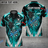 BlueJose Darts Thunder Space Dragon Personalized Name, Team Name 3D Shirt (4 Colors)