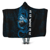 BlueJose Billiards Hooded Blanket For Tiffany M