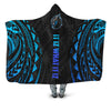 BlueJose Billiards Hooded Blanket For Tiffany M