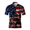 BlueJose Smoken Flag Patriotic Shirt