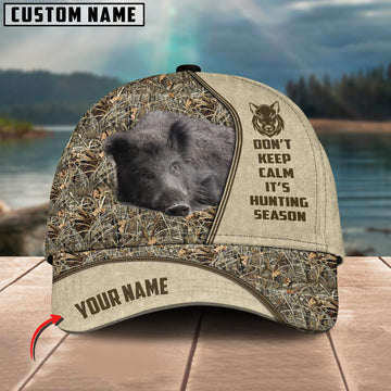 BlueJose Boar Hunting Personalized Cap