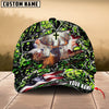 BlueJose Colorful God America Hunting Deer Multicolor Personalized Cap