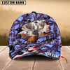 BlueJose Colorful God America Hunting Deer Multicolor Personalized Cap