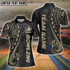 BlueJoses Bowling And Pins Maori Customized Name 3D Shirt for Women