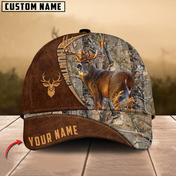 BlueJose Premium Hunting Deer Personalized Name Cap