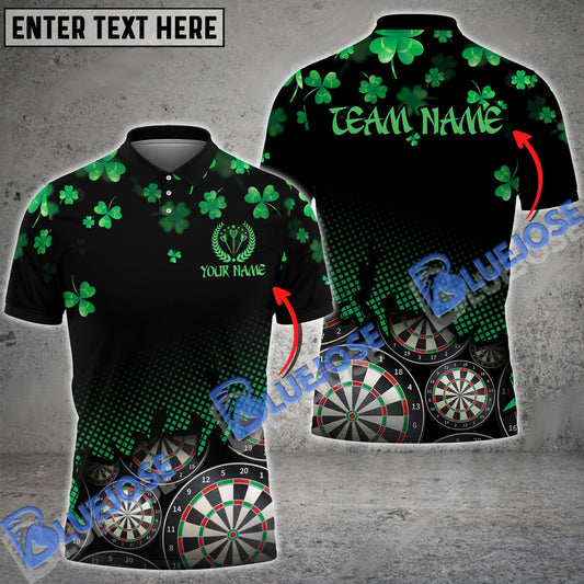 BlueJose Darts St Patrick's Day Personalized Name 3D Shirt