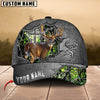 BlueJose Deer Hunting Metal Under God Personalized Cap (9 Colors)