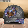 BlueJose Deer Hunting Metal Under God Personalized Cap (9 Colors)