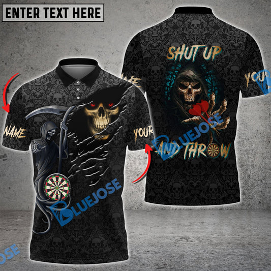 BlueJose Darts Reaper Personalized Name 3D Shirt