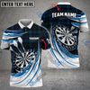 BlueJose Darts Plaid Color Personalized Name, Team Name 3D Shirt (4 Colors)