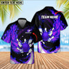 BlueJose Bowling Ball And Pins Breath Of Fire Multicolor Option Customized Name Hawaiian Shirt (4 Colors)