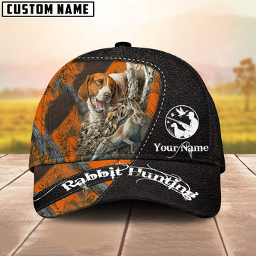 BlueJose Rabbit Hunting Personalized Cap