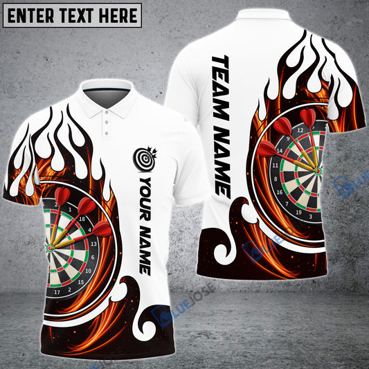 BlueJose Fire Blaster Darts Personalized Name, Team Name 3D Shirt (4 Colors)
