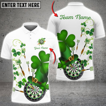 BlueJose Darts 4 Leaf Clover Personalized Shirt