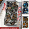 BlueJose Deer Hunting Buck Head Skull Personalized Name Multicolor Phone Case (6 colors)