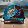 BlueJose Personalized Epic Shudore Fashion Fishing 3D Cap ( Large Mouth Bass, Walleye, Stripped Bass, Trout Fish, Catfish, Crappie, Salmon, Pike )