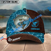 BlueJose Personalized Epic Shudore Fashion Fishing 3D Cap ( Large Mouth Bass, Walleye, Stripped Bass, Trout Fish, Catfish, Crappie, Salmon, Pike )