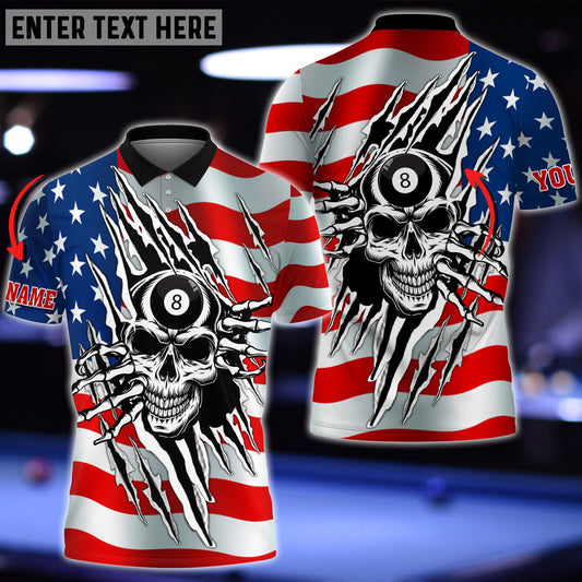 BlueJose Billiards Expert Accessories Personalized 3D Shirt