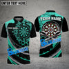 BlueJose Darts Black Flames Of Hell Personalized Name, Team Name 3D Shirt ( 6 Colors)