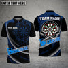 BlueJose Darts Black Flames Of Hell Personalized Name, Team Name 3D Shirt ( 6 Colors)