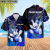 BlueJose Bowling Ball And Pins Thunder And Fire Pro Multicolor Option Customized Name Hawaiian Shirt (5 Colors)