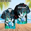 BlueJose Bowling Ball And Pins Thunder And Fire Pro Multicolor Option Customized Name Hawaiian Shirt (5 Colors)