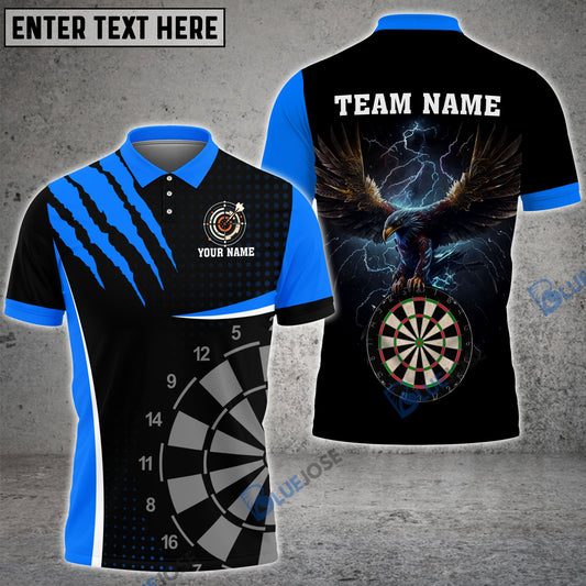 BlueJose Eagle Darts Board Personalized Name, Team Name 3D Shirt (6 Colors)