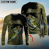 Bluejose Custom Largemouth Bass Fishing Camouflage Fishing Personalized Shirts