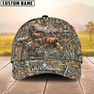 BlueJose Personalized Name Deer Hunting Classic Cap