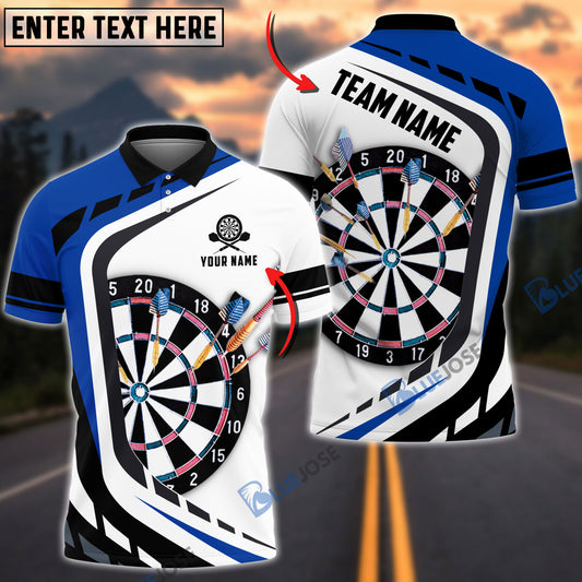 BlueJose Dart Board Personalized Name, Team Name 3D Shirt (4 Colors)