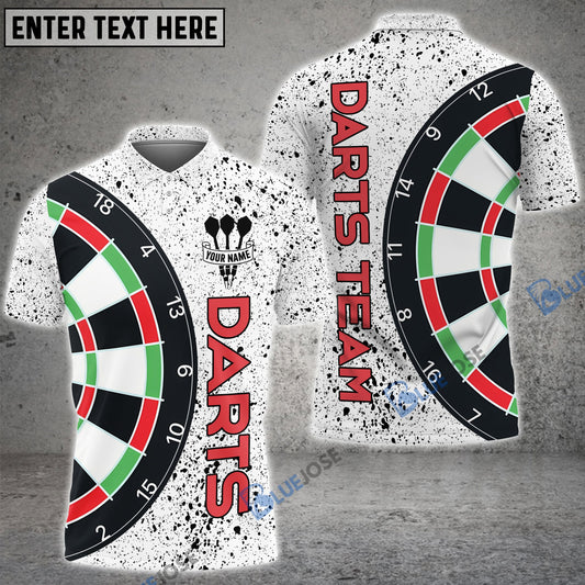 BlueJose Grunge Dartboard Custom Darts Shirts