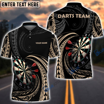 BlueJose Rolling Tribal Pattern Custom Darts Shirts