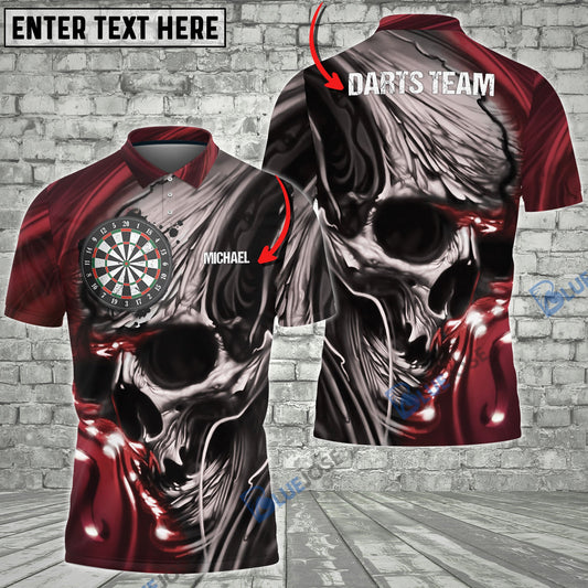 BlueJose Skull BR Custom Darts Shirts