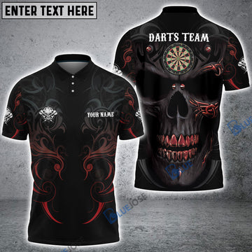 BlueJose Viking Tattoo Skull Custom Darts Shirts