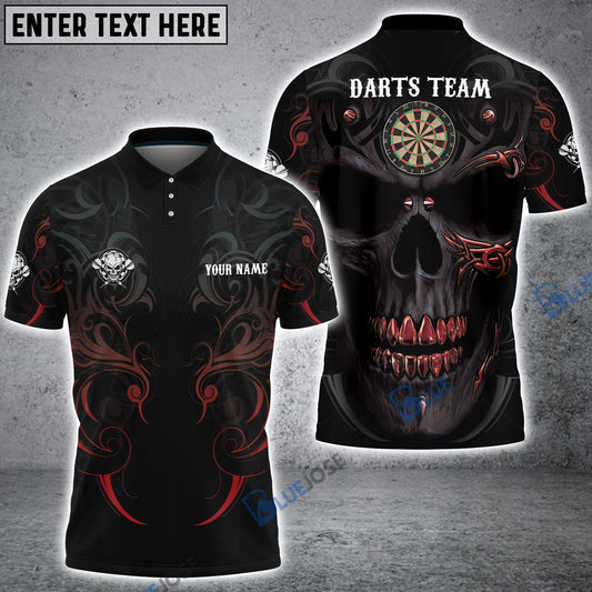 BlueJose Viking Tattoo Skull Custom Darts Shirts