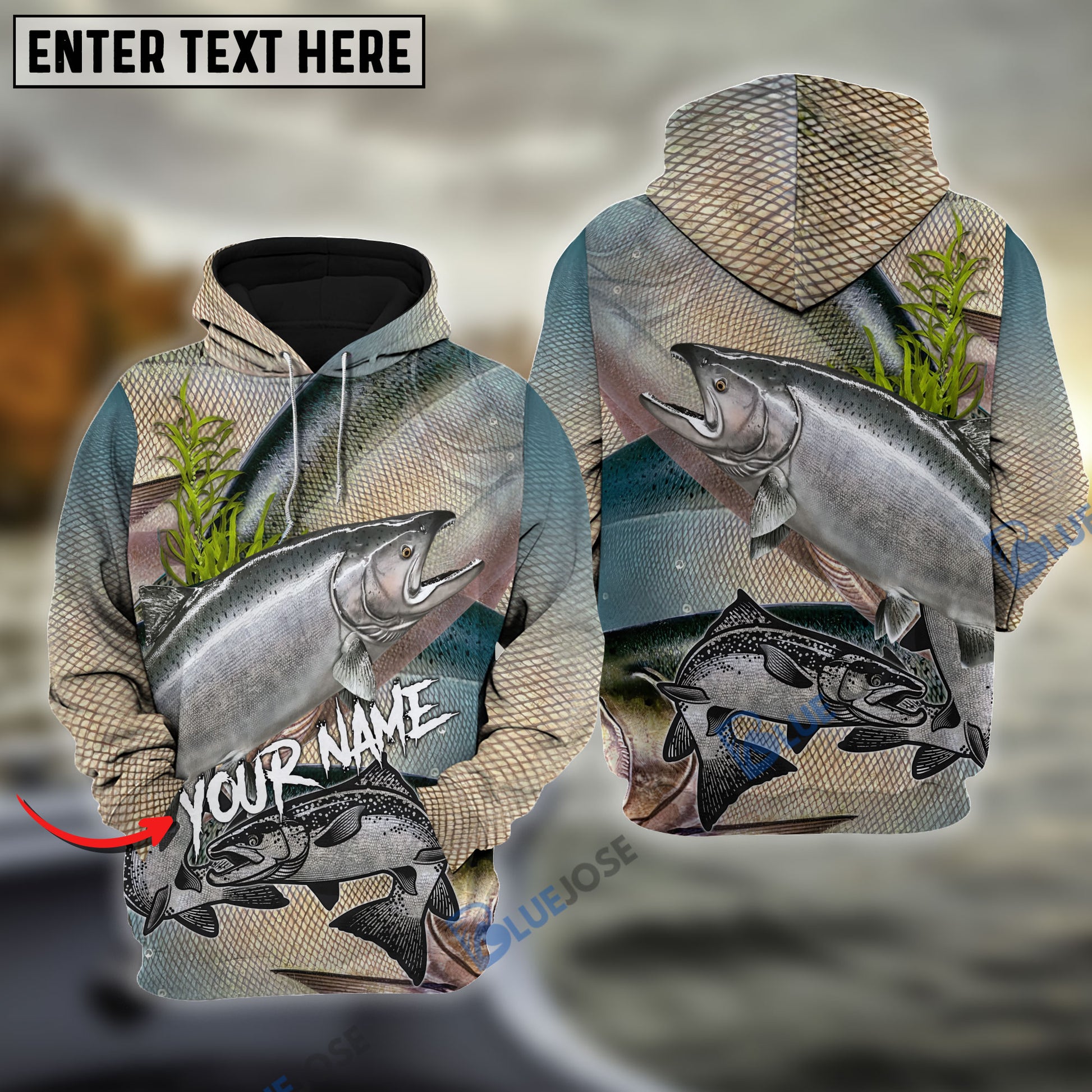 BlueJose Personalized Trout Fishing Cap – Blue Jose