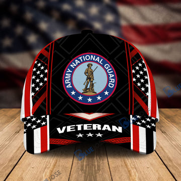 BlueJose Unique Army National Guard Veteran Cap