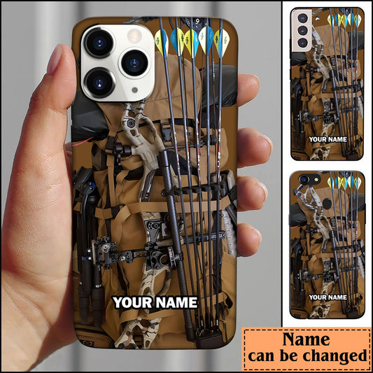 BlueJose Bow Hunting Hunting Personalized Name Phone Case