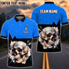 BlueJose Skull Dartboard Personalized Name, Team Name 3D Shirt (5 Colors)