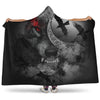 VikingStyle Hooded Blanket -Angry Moon Wolf Hooded Blanket A31