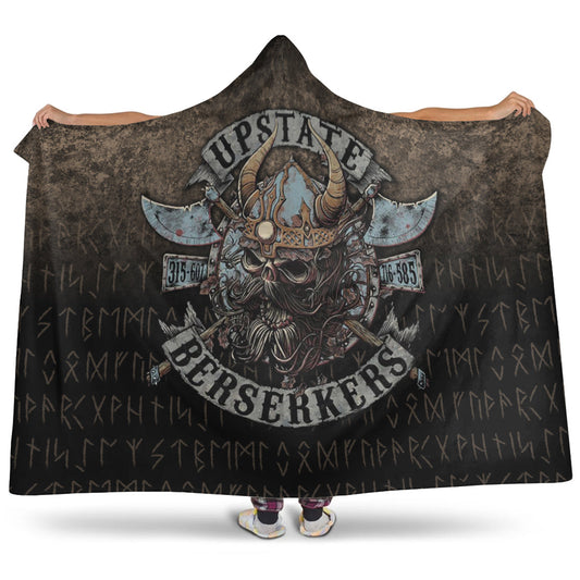 VikingStyle Hooded Blanket - Upstate- Berserkers Hooded Blanket A7