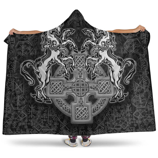 VikingStyle Hooded Blanket - Sleipnir Hooded Blanket A95