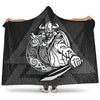 VikingStyle Hooded Blanket -Warriors Valknut Style Hooded Blanket A94