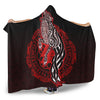 VikingStyle Hooded Blanket -Wolf Viking Red Hooded Blanket A95