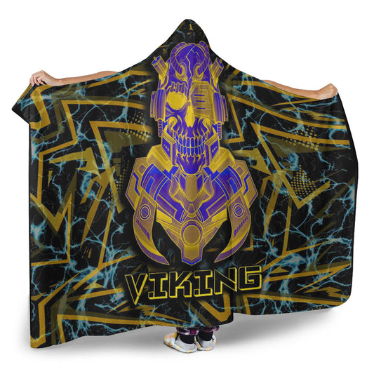 VikingStyle Hooded Blanket - Viking 3D Warrior Robo Hooded Blanket A35