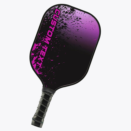 BlueJose Purple Customized Name Pickleball Paddle