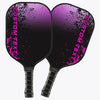 BlueJose Purple Customized Name Pickleball Paddle