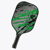 BlueJose Green Tournaments Customized Name Pickleball Paddle